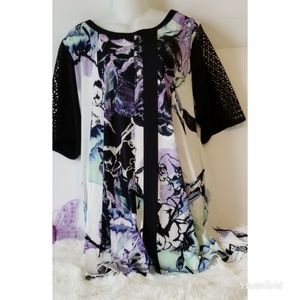 Style & Company Woman Floral Blouse Size 2X